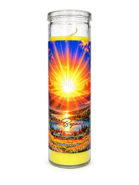 New Beginnings Spiritual Ritual Jar Candle