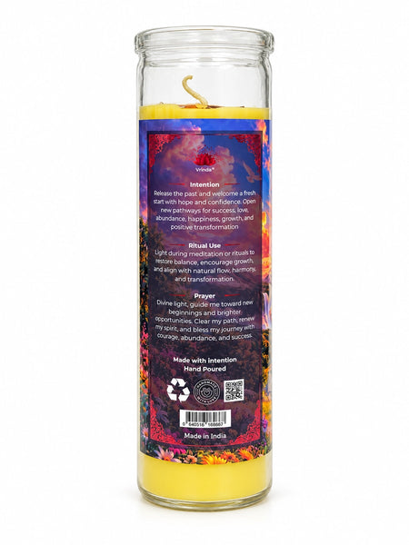New Beginnings Spiritual Ritual Jar Candle