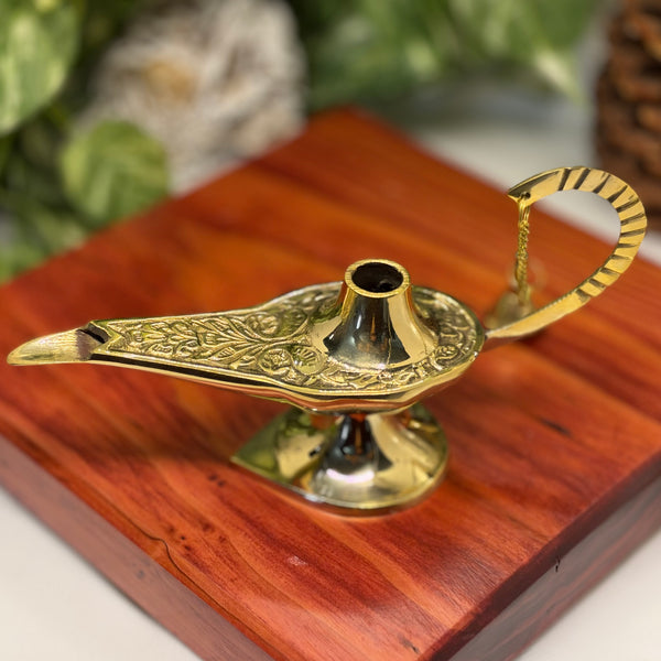 Brass Aladdin Lamp (7'')