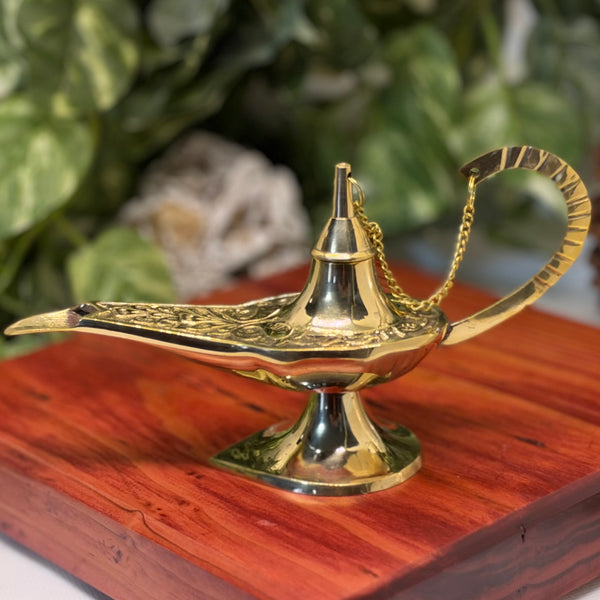 Brass Aladdin Lamp (7'')