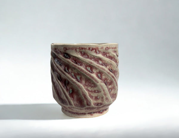 Maroon Swirl Mug - Liz Butler