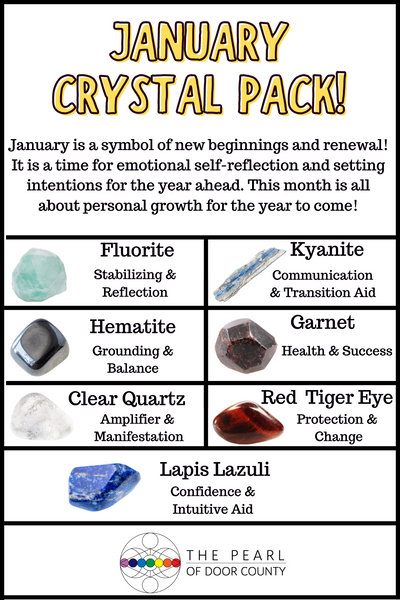 Crystal of The Month Pack
