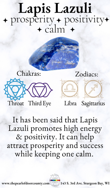 Lapis Lazuli Sterling Silver Stud