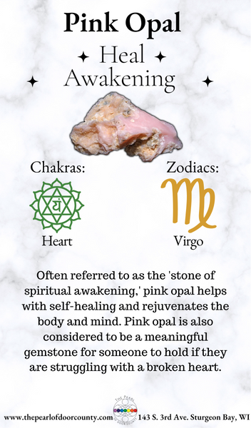 Pink Opal Elastic Bracelets