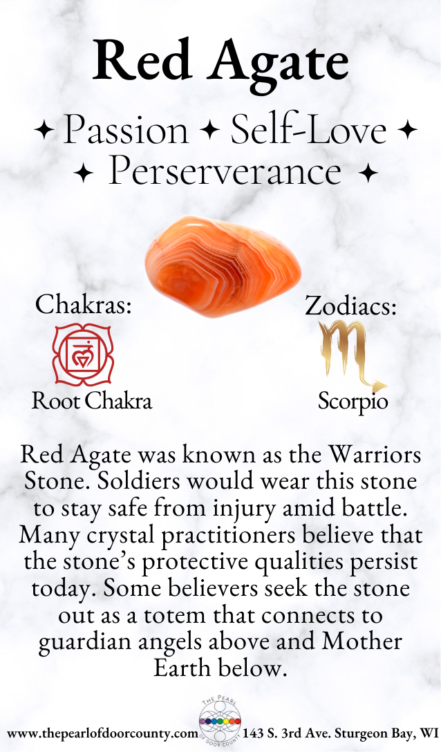 Lake Superior Red Agate – The Pearl of Door County