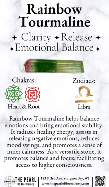 Rainbow Tourmaline Elastic Bracelet