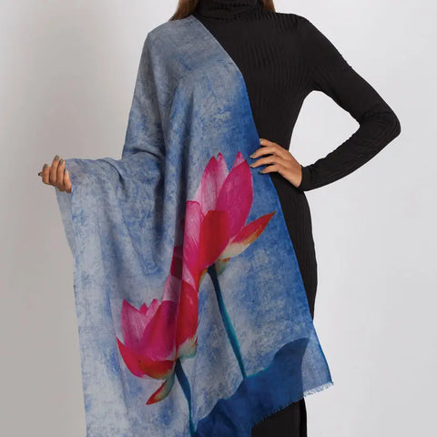 Reena Fine Wool Shawl
