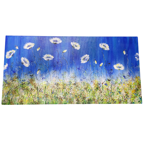 “Majestic Blooms” - 12x24 Original Acrylic by Terry Lundahl