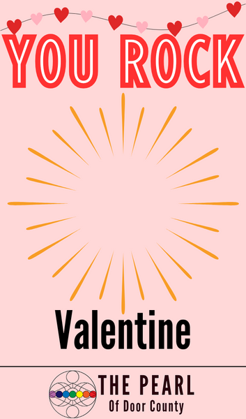 Valentine's Crystal Heart Cards