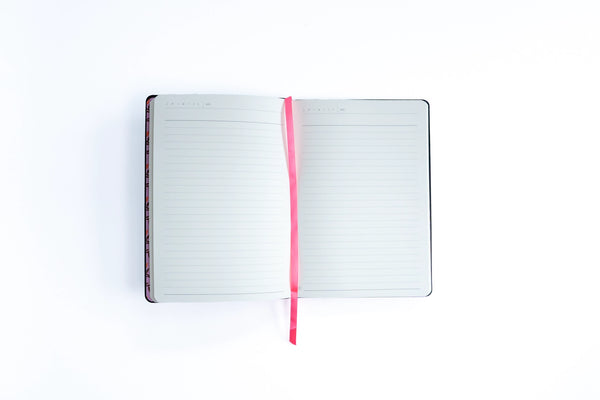 Magic Night Hardbound Embroidered Lay Flat Journal Notebook