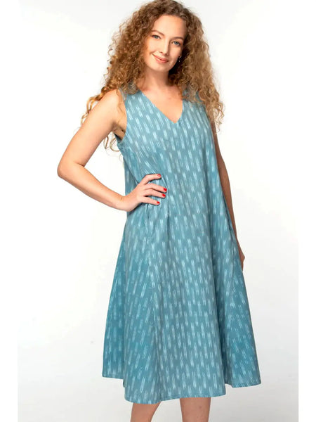 Ikat Handloom Dress