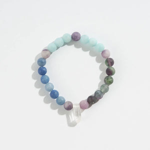 Element Crystal Bead Bracelet Collection: Water