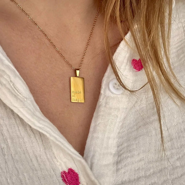 'made of Magic' Affirmation Necklace