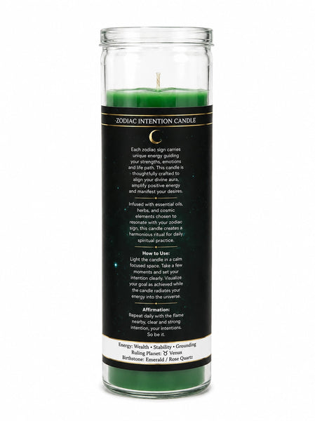 Zodiac Intention Candle: Taurus - The Bull