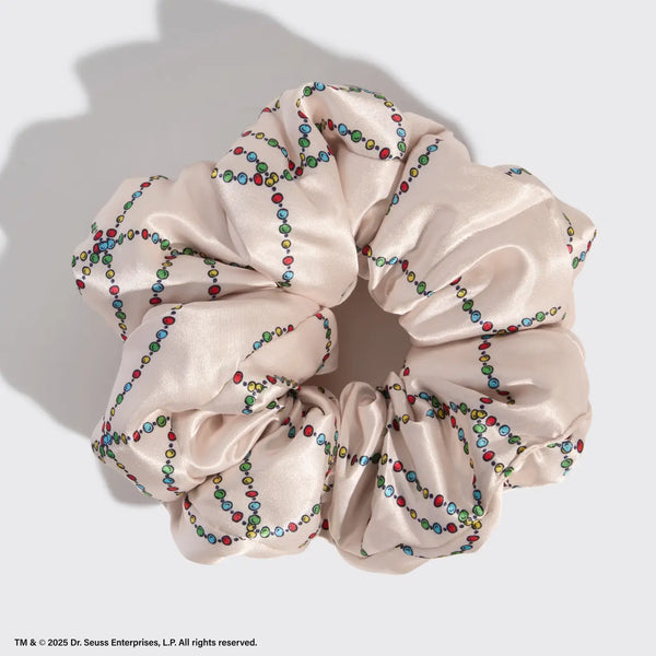 The Grinch X Kitsch Satin Pillowscrunchies® in Cindy Lou Who