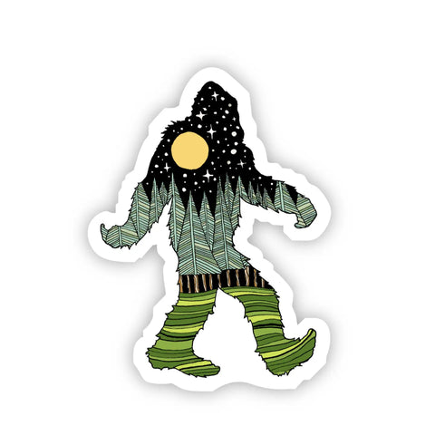 Big Foot Nature Sticker