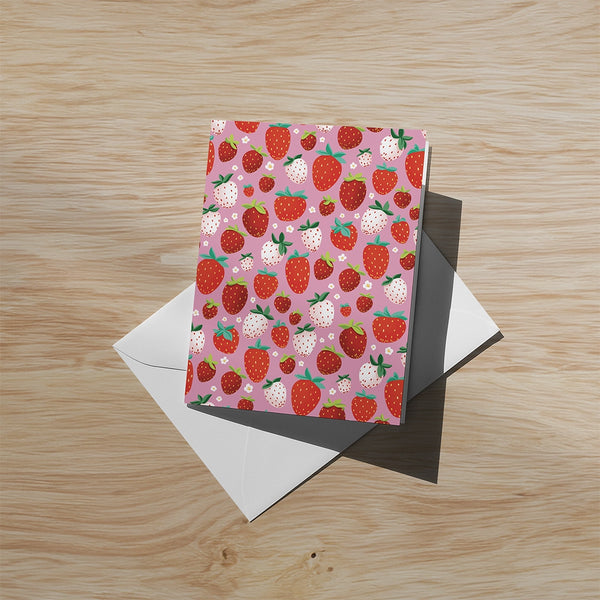 Berrylicious Love Soft Touch Greeting Card