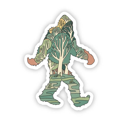 Big Foot Woods Sticker