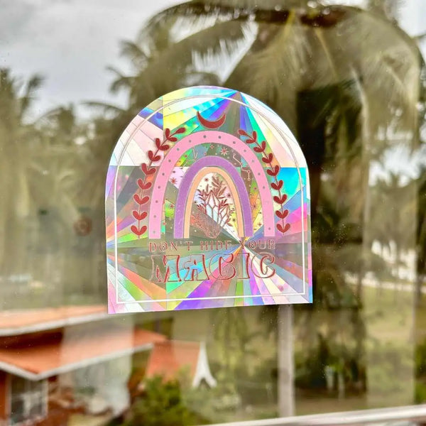 Crystal Magic Suncatcher Window Sticker