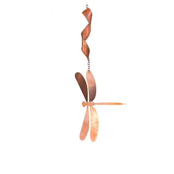 Large Natural Copper Spinner -Dragonfly