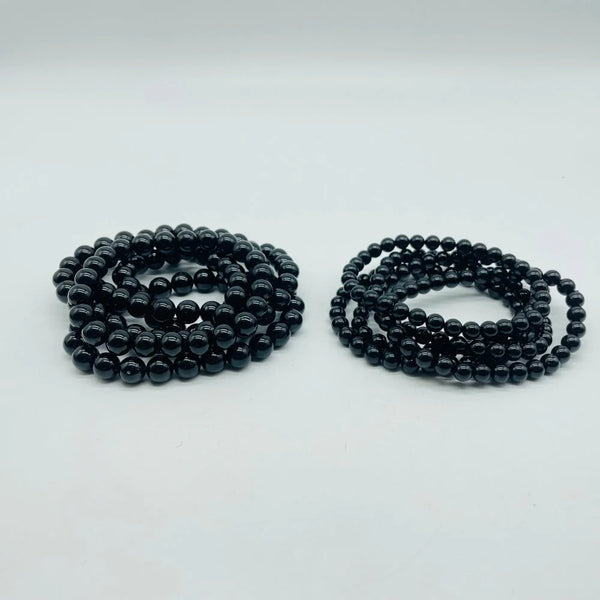 Black Tourmaline Elastic Bracelet