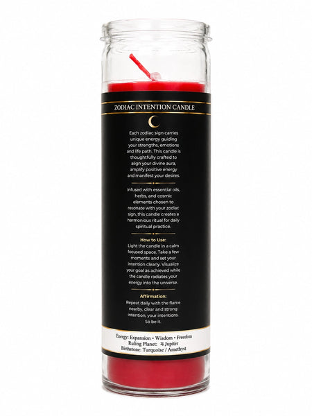 Zodiac Intention Candle: Sagittarius - The Archer