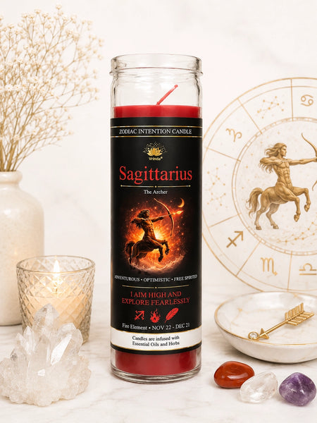 Zodiac Intention Candle: Sagittarius - The Archer