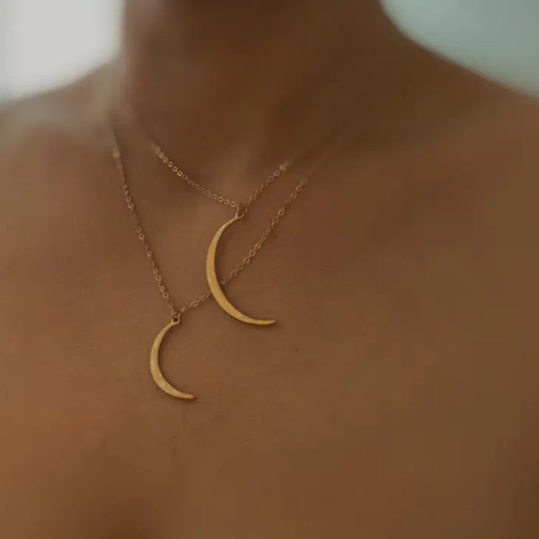 Crescent Duo Necklace