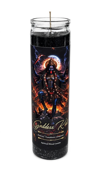 Goddess Kali Spiritual Ritual Jar Candle