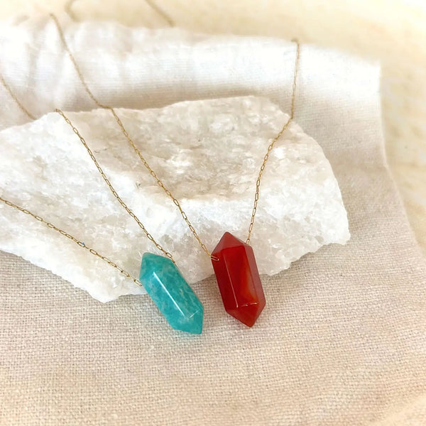 Crystal Point Necklace