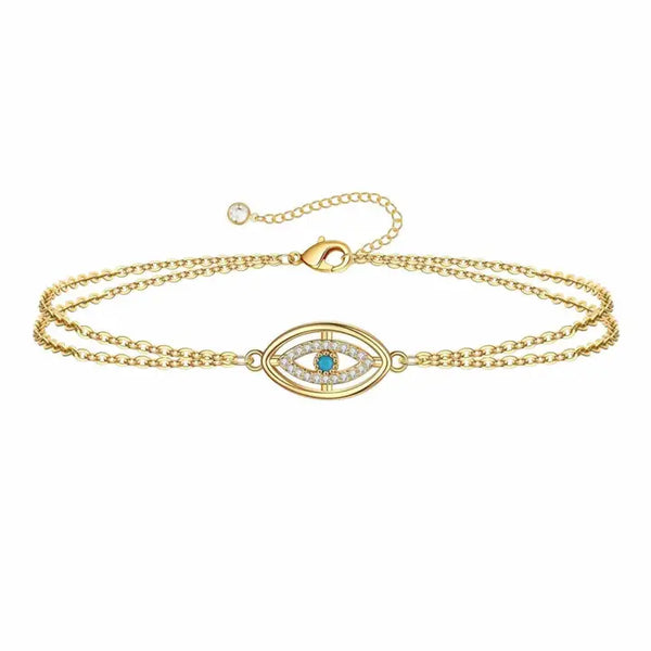 Dainty Evil Eye Bracelet