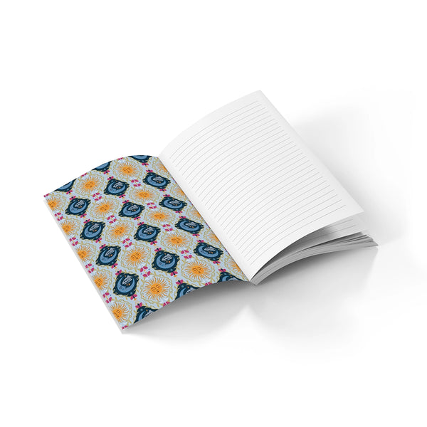 Sun Tarot Soft Touch Classic Layflat Notebook