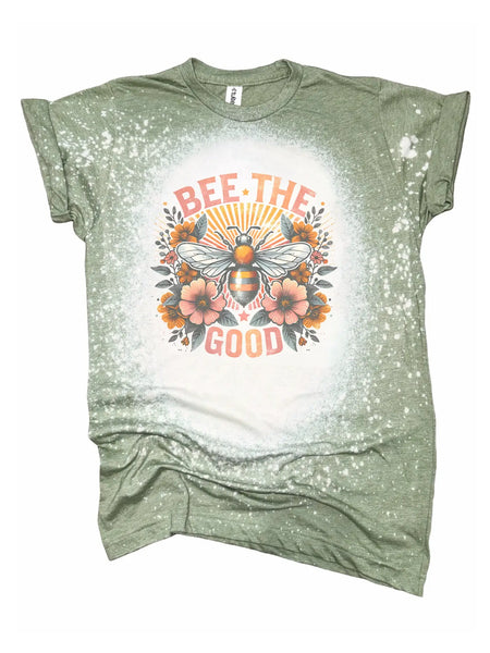 Bee the Good Bleached Tee