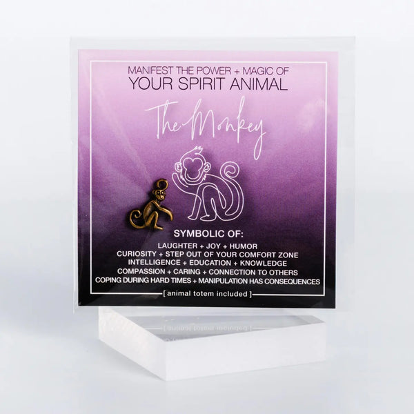Manifest the Power + Magic of Your Spirit Animal the Monkey
