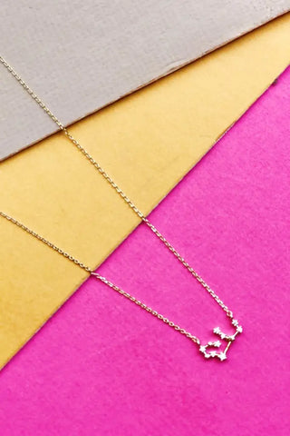 Gold Plated Zodiac Constellation Necklaces - Ellison + Young