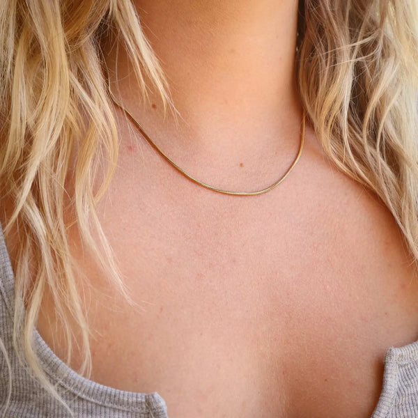 Snake Chain - 1.5mm Stainless Steel Dainty Jewelry Gift