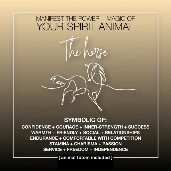 Manifest the Power + Magic of Your Spirit Animal the Horse
