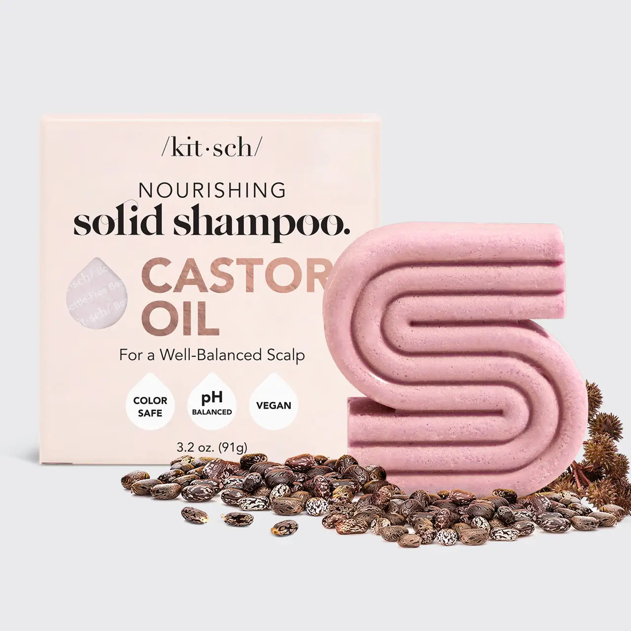 Castor Oil Solid Shampoo Bar