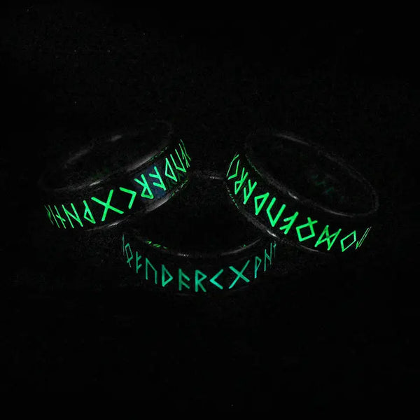 Runic Alphabet Fidget Rings