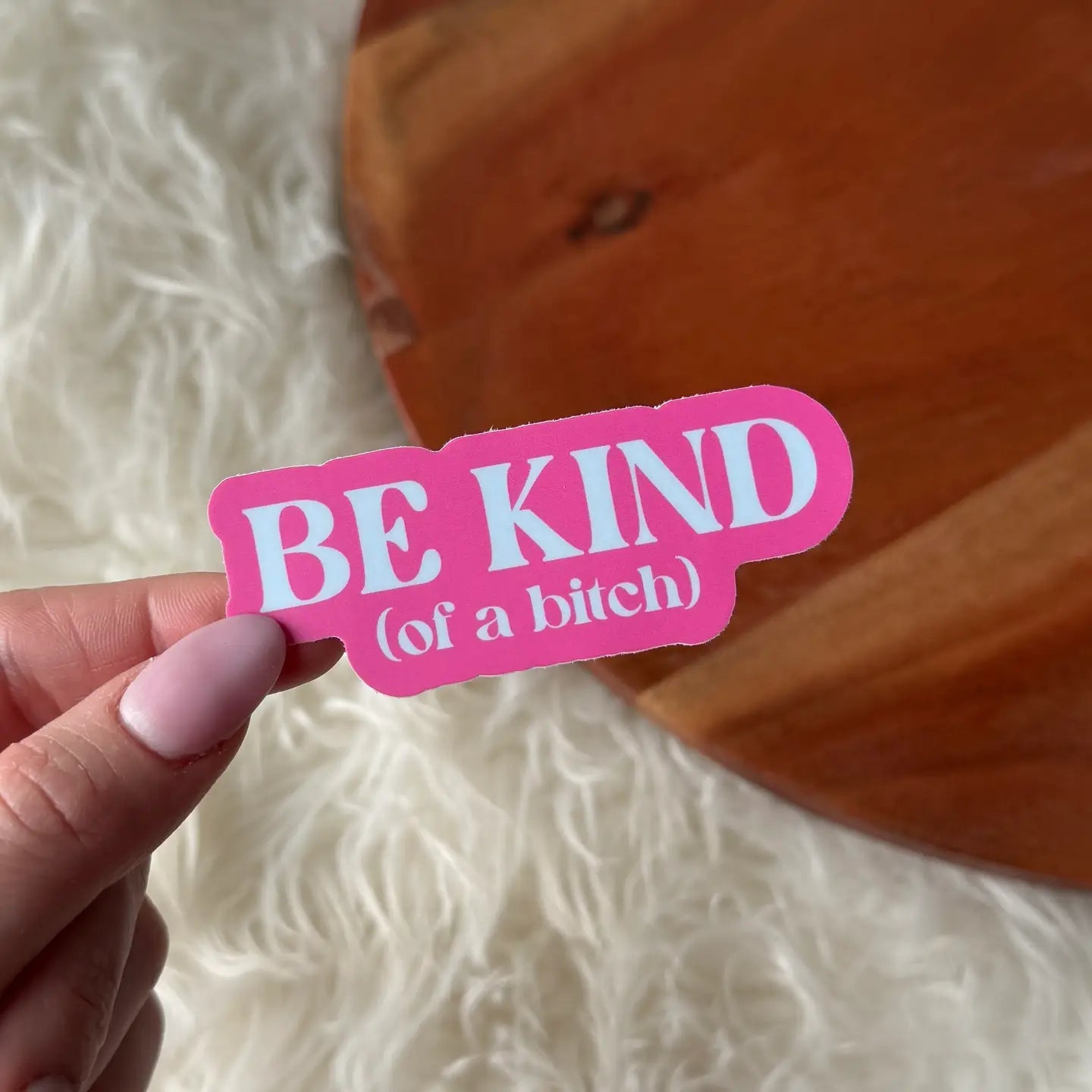 BE KIND (of a bitch) Sticker