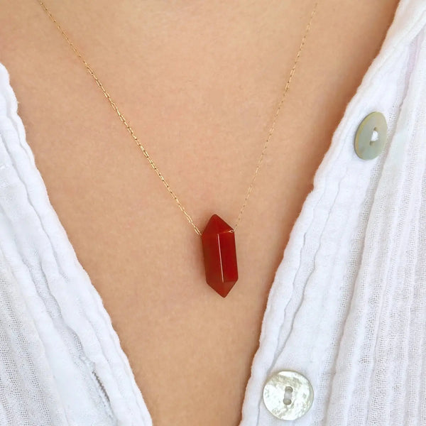 Crystal Point Necklace