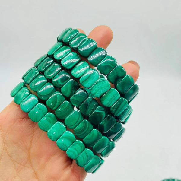 Malachite Elastic Bracelet