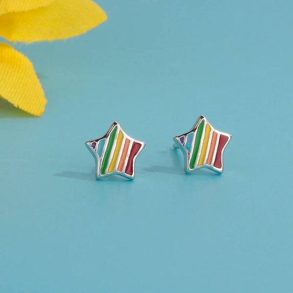 Rainbow LGBTQ Pride Earrings