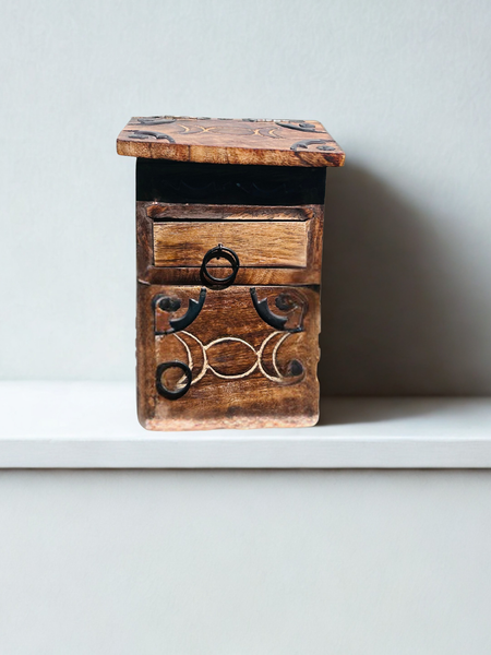 Triple Moon Herb Chest