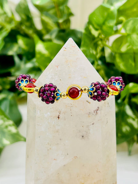 Purple Garnet Bracelets