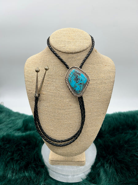 Large Turquoise Bolo - Marcia Nickols Collection