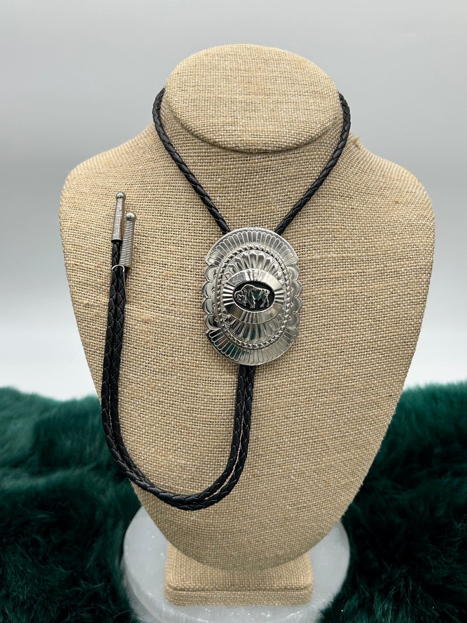 Silver Buffalo Bolo - Marcia Nickols Collection