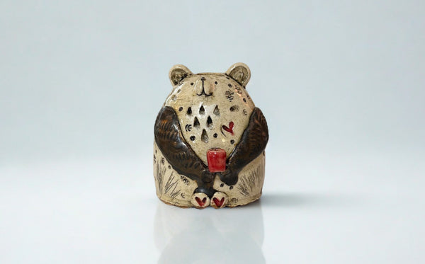 Bear Vase by Liz Butler