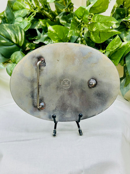 Johnson & Held Vintage Oversized Buffalo Belt Buckle - Marcia Nickols Collection
