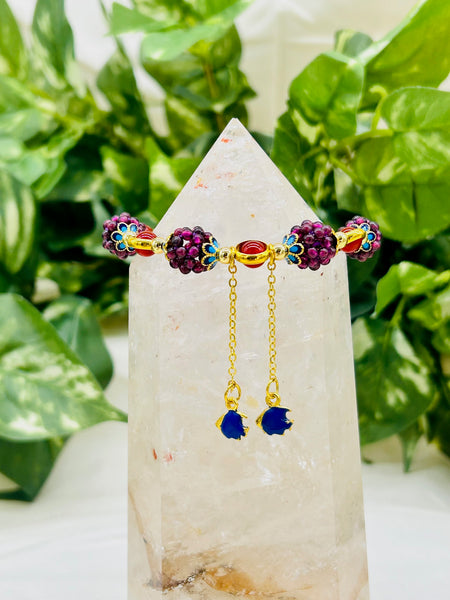Purple Garnet Bracelets